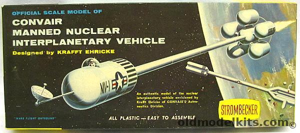 StromBecker 1/91 Convair Manned Nuclear Interplanetary Vehicle, D38-100 plastic model kit